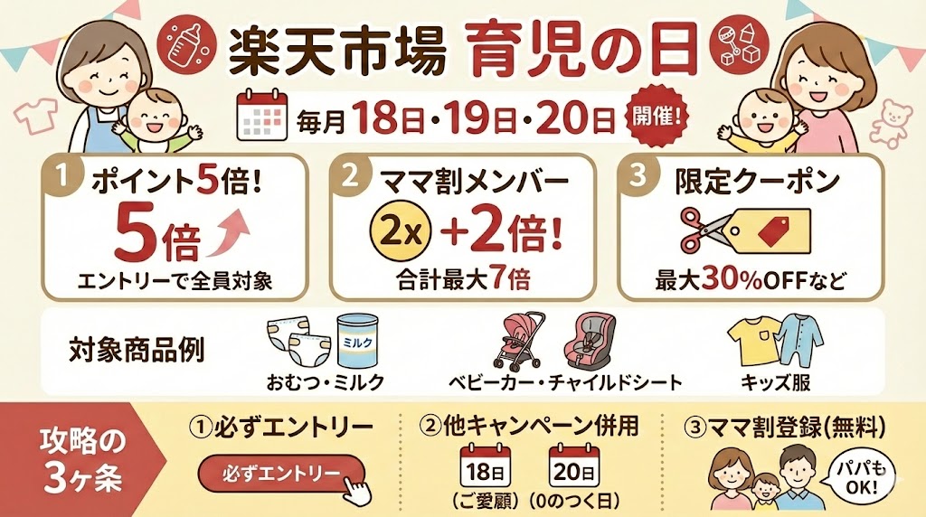 楽天市場
育児の日