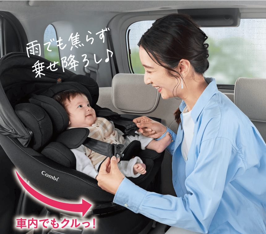 クルムーヴコンパクトJSとJQ
360度回転