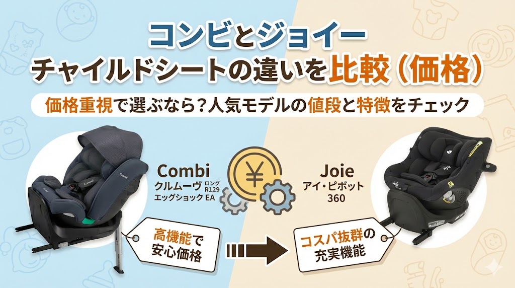 コンビとジョイーの価格比較