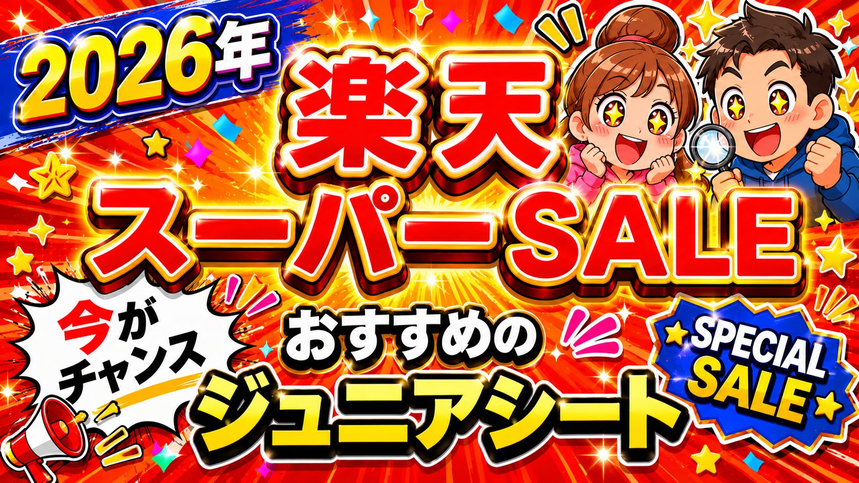 楽天スーパーSALEおすすめ ジュニアシート まとめ 2026年