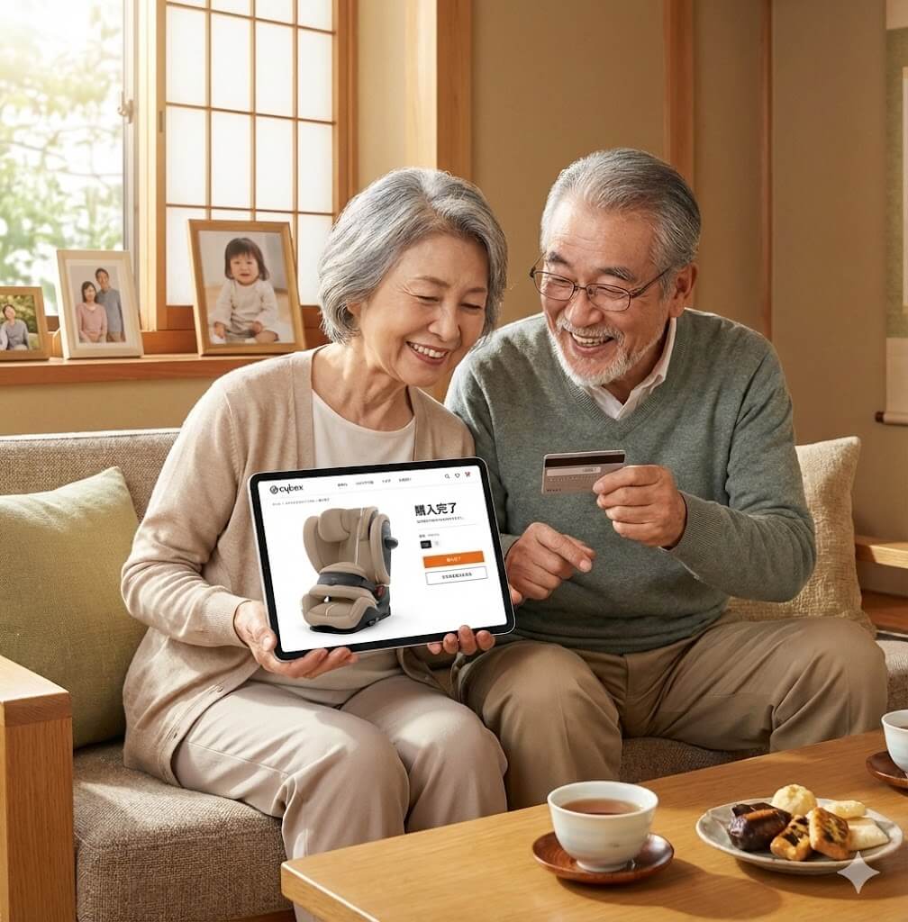 お孫さんへのプレゼントとしての購入