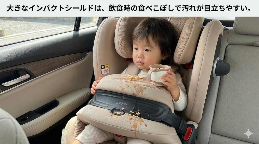 サイベックス
パラスG3
口コミ
インパクトシールド
汚れやすい