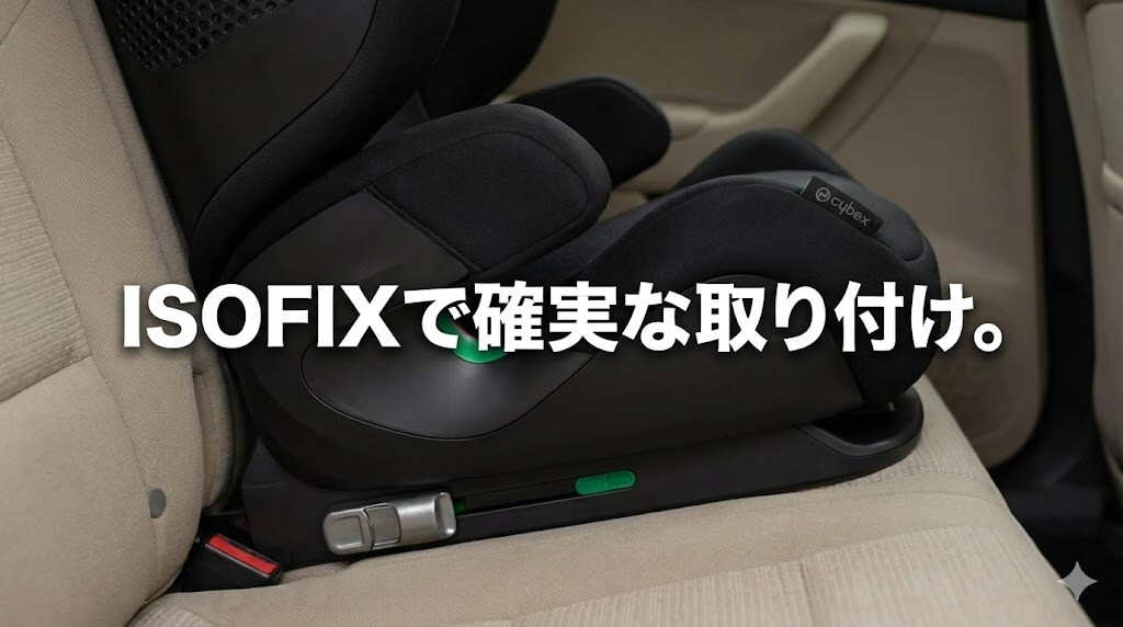 パラスG2のISOFIX取り付け