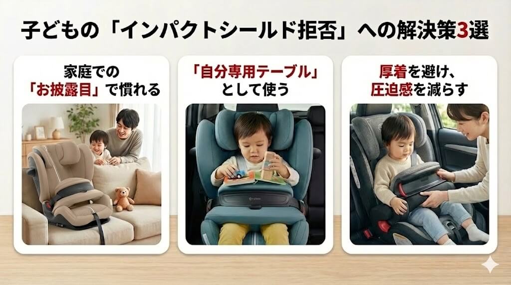 インパクトシールドを拒否するときの解決方法