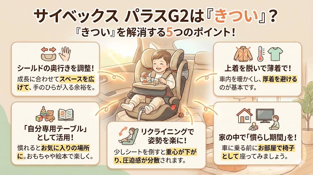 パラスG2がきついという口コミ