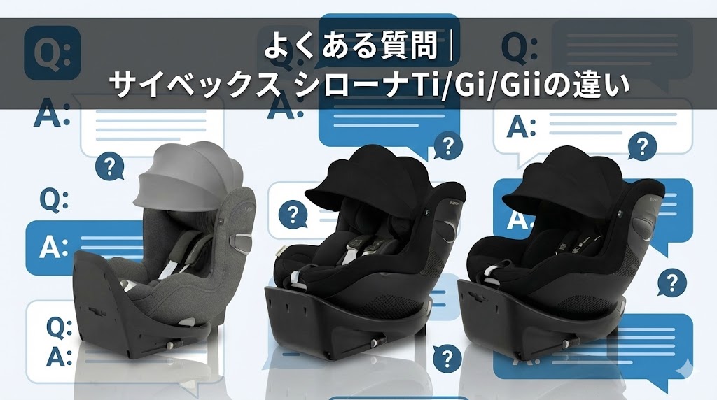 シローナT i-Size
シローナ G i-Size
シローナ Gi i-Size
比較
よくある質問