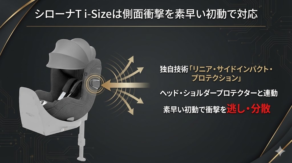 シローナT i-Size
シローナ G i-Size
シローナ Gi i-Size
比較
違い
安全機能