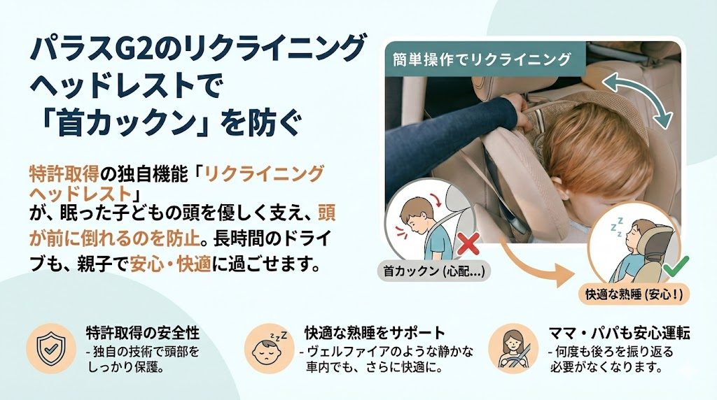パラスG2
ヴェルファイア
首カックン