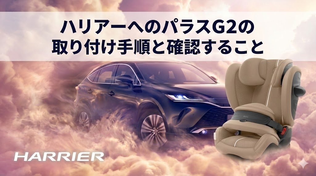 パラスG2
ハリアー
取り付け手順