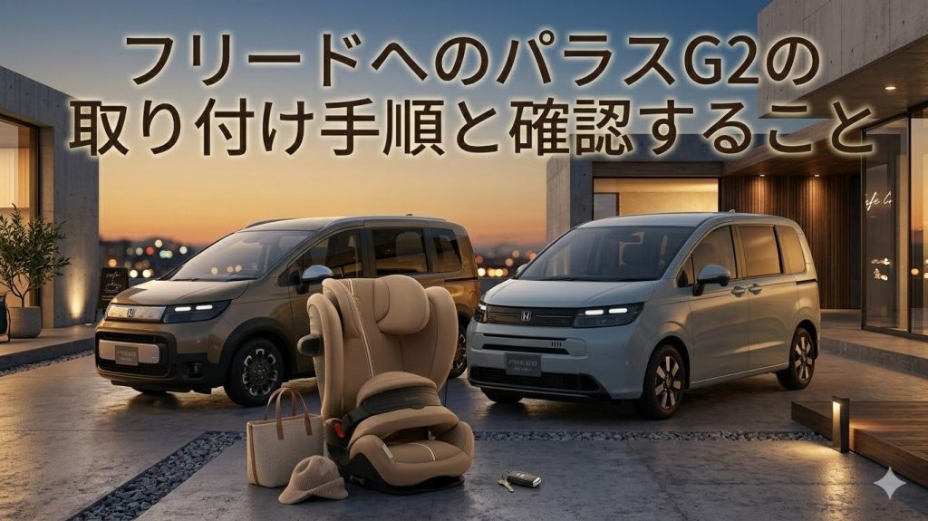 パラスG2
フリード
取り付け手順