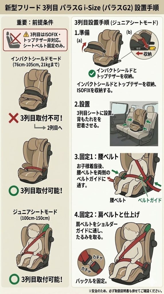パラスG2
フリード
3列目