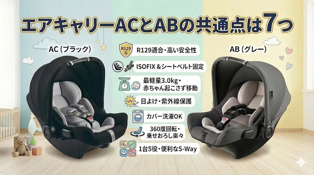 エアキャリーac
エアキャリーab
共通点