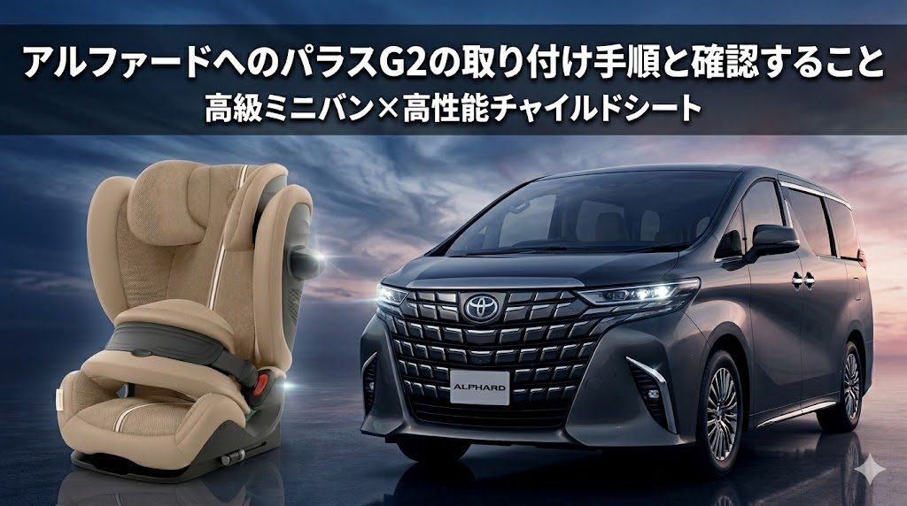 アルファード
パラスG2
取り付け手順