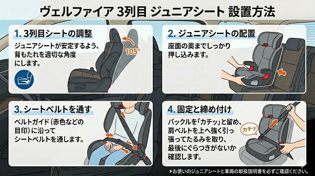 パラスG3・G2
ヴェルファイア
取り付け手順