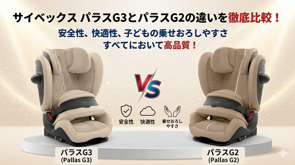 サイベックス パラスg3 パラスg2 比較 違い