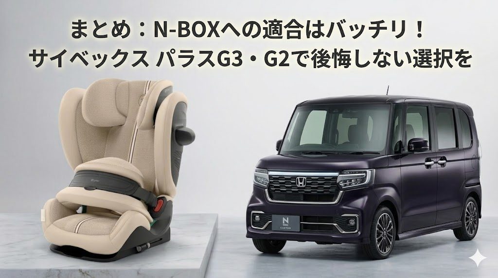 サイベックス
パラスg3
パラスg2
N-BOX
まとめ