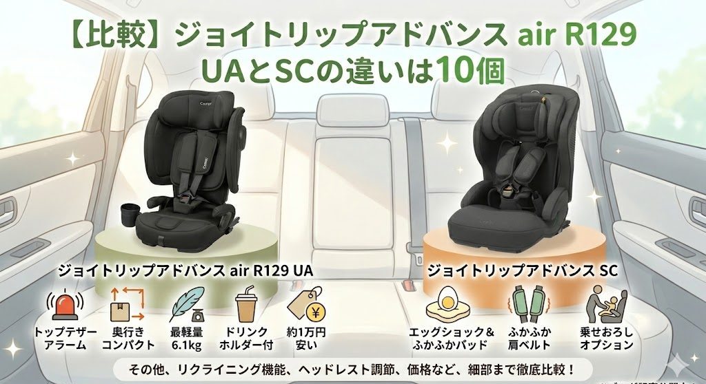 ジョイトリップアドバンス ua
ジョイトリップアドバンス sc
違い
10個