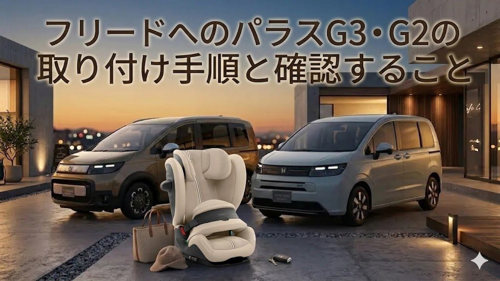 パラスG3・G2
フリード
取り付け手順