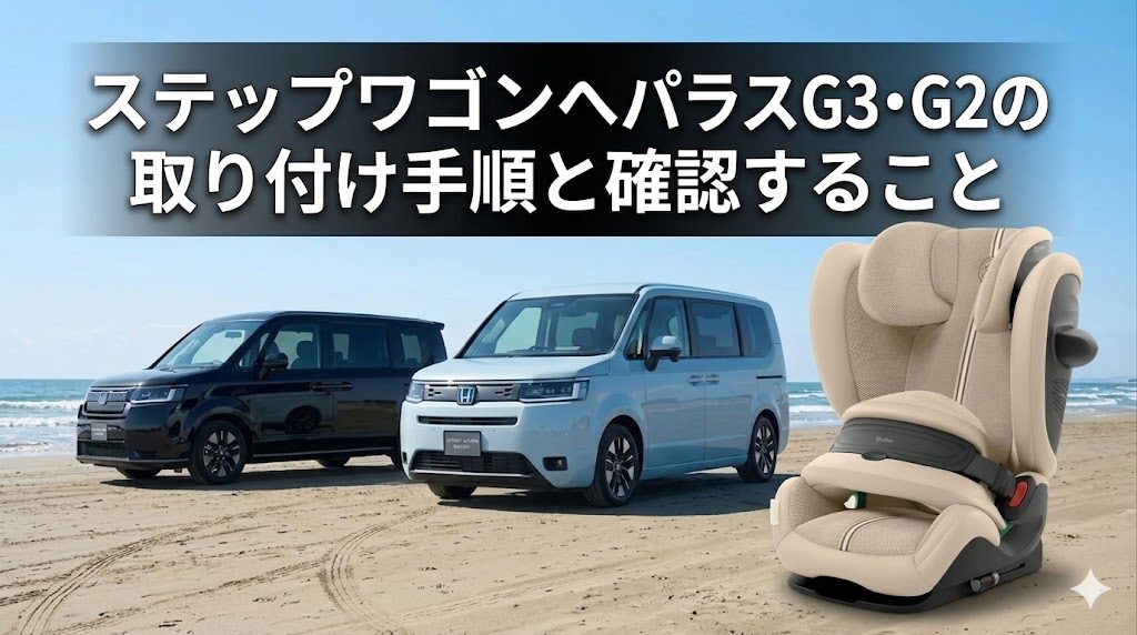 ステップワゴン
パラスG3･G2
取り付け手順