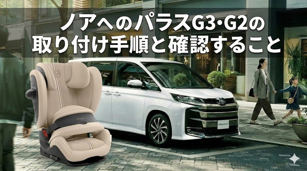 パラスG3・G2
ノア
取り付け手順